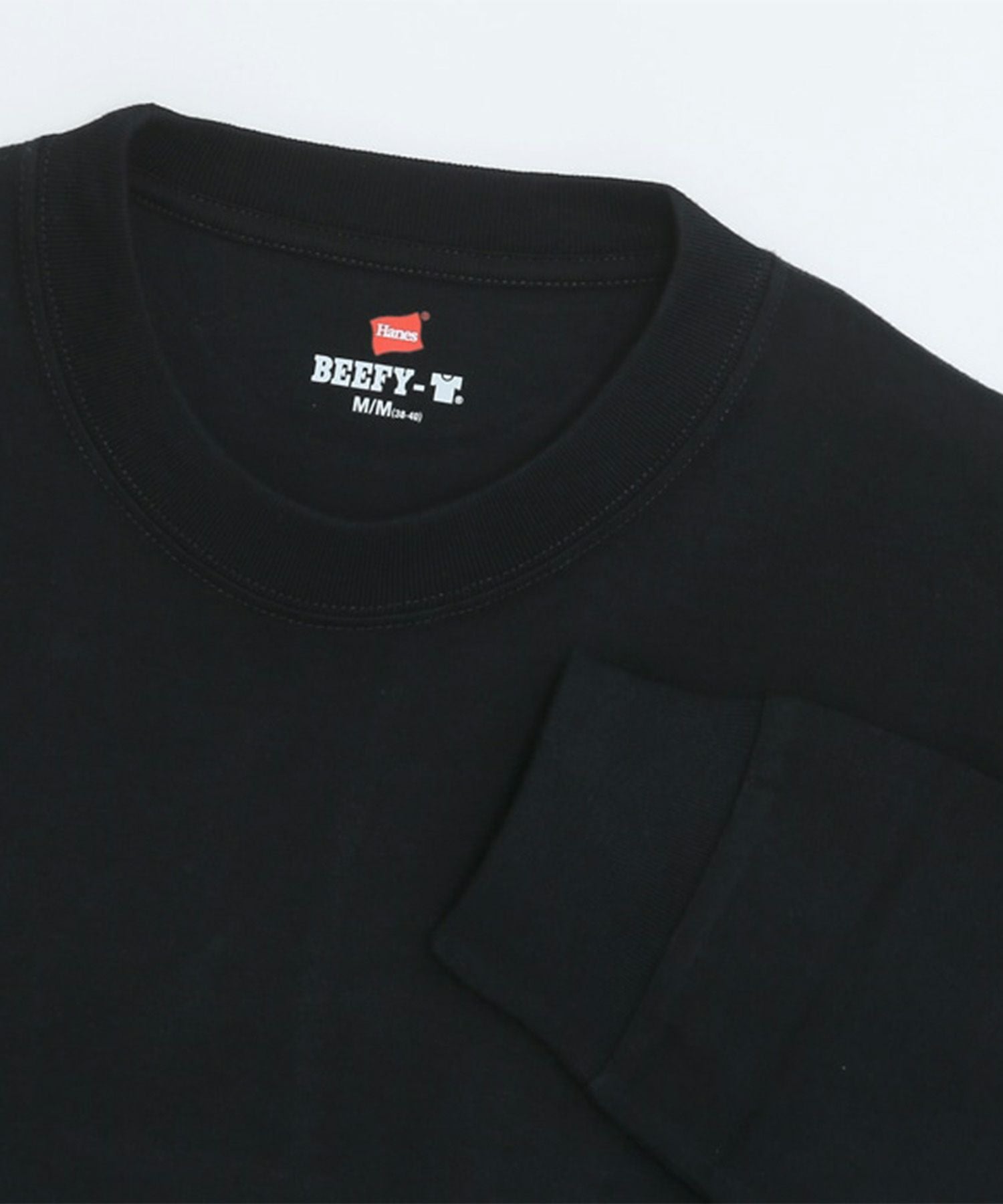 Hanes BEEFY ロングスリーブTシャツ メンズ