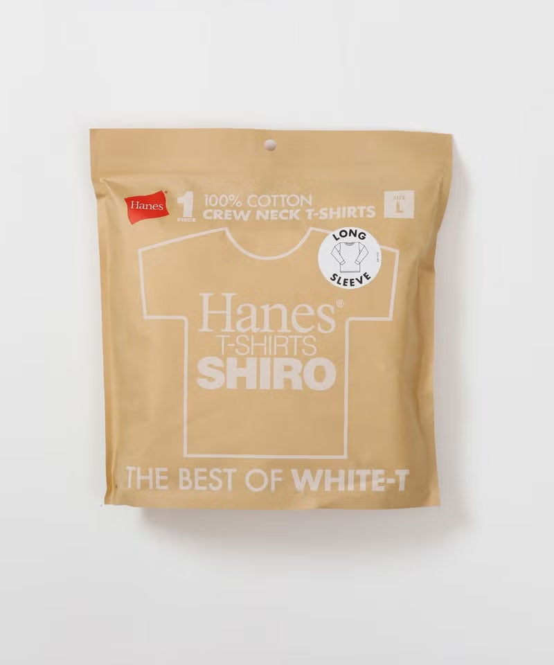 Hanes SHIRO クルーネックロングスリーブTシャツ メンズ メール便 対応商品商品画像-6
