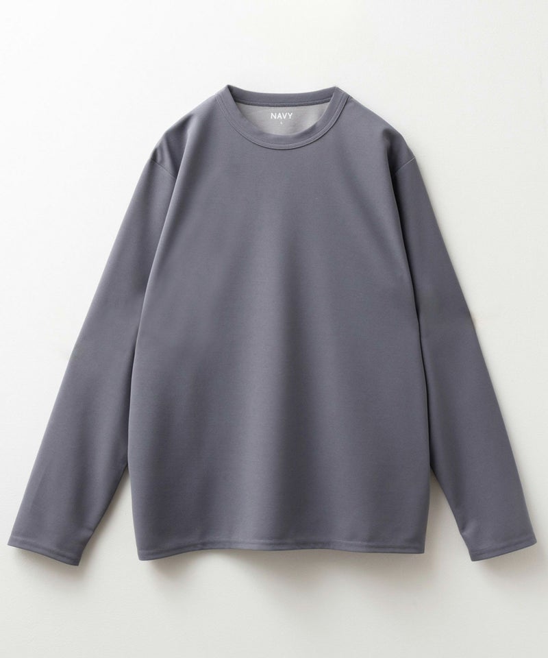 [期間限定価格]NAVY  ジョーゼット長袖Tシャツ メンズ商品画像-15