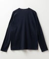 [期間限定価格]NAVY  ワッフルクルーネック長袖Tシャツ メンズ商品サムネイル-16