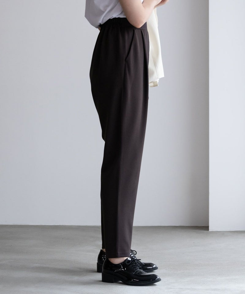 NAVY  ジョーゼットテーパードパンツ レディース商品画像-7