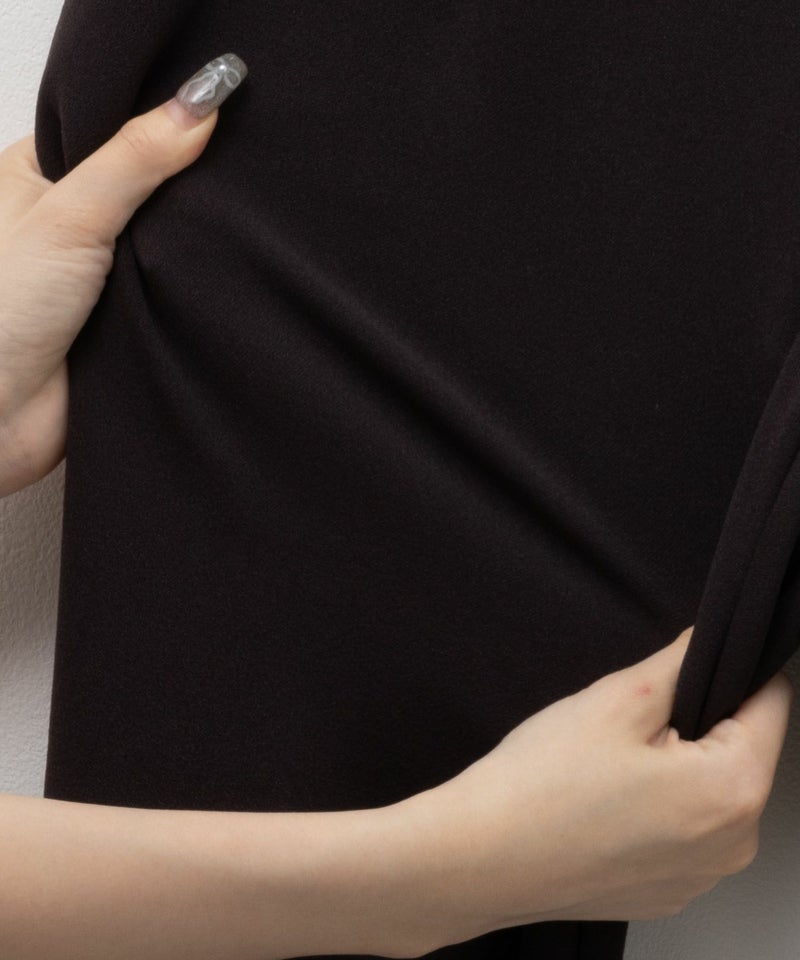 NAVY ジョーゼットテーパードパンツ レディース商品画像-24