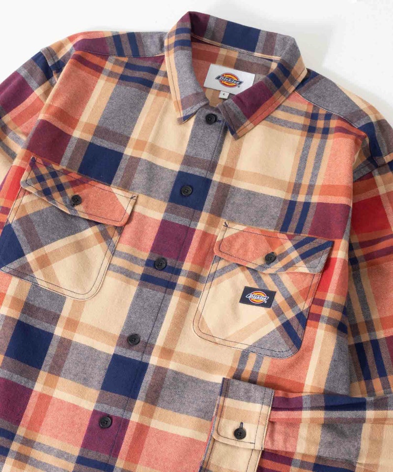 Dickies 起毛チェックシャツ メンズ商品画像-2