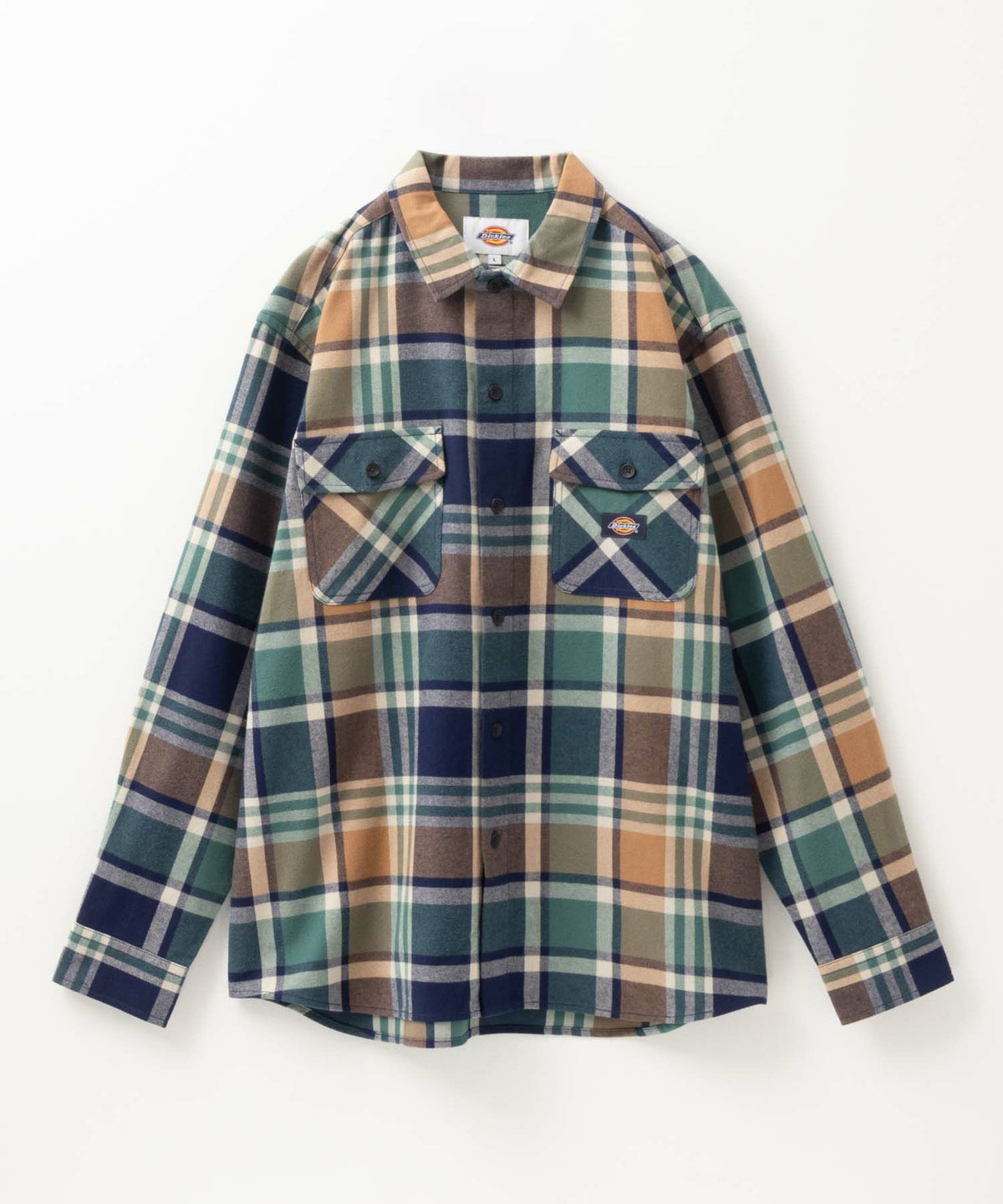 Dickies 起毛チェックシャツ メンズ