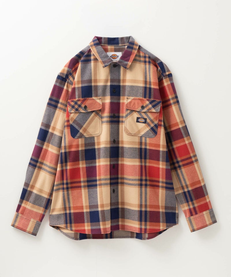 Dickies  起毛チェックシャツ メンズ商品画像-5