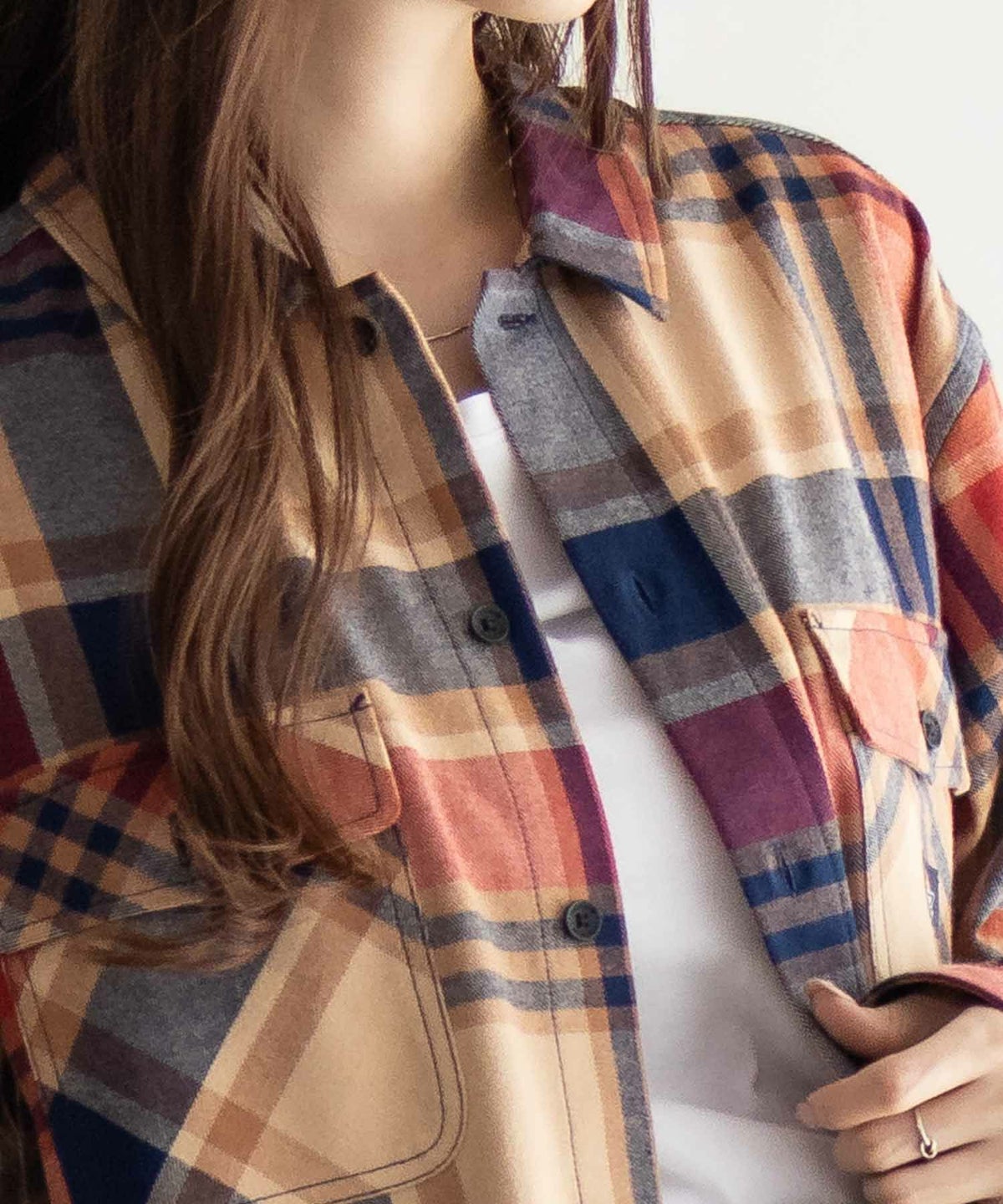 Dickies 起毛チェックシャツ メンズ