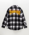 [期間限定価格]THRASHER  バック刺繍ルーズサイズネルチェックシャツ メンズ商品サムネイル-4