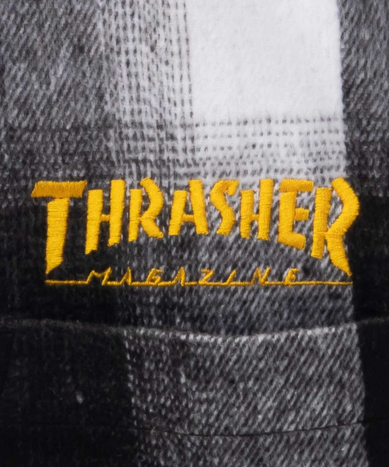 [期間限定価格]THRASHER  バック刺繍ルーズサイズネルチェックシャツ メンズ商品画像-7