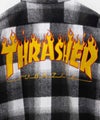 [期間限定価格]THRASHER  バック刺繍ルーズサイズネルチェックシャツ メンズ商品サムネイル-9