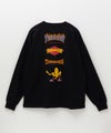 [期間限定価格]THRASHER  バックプリントロングスリーブTシャツ メンズ商品サムネイル-6