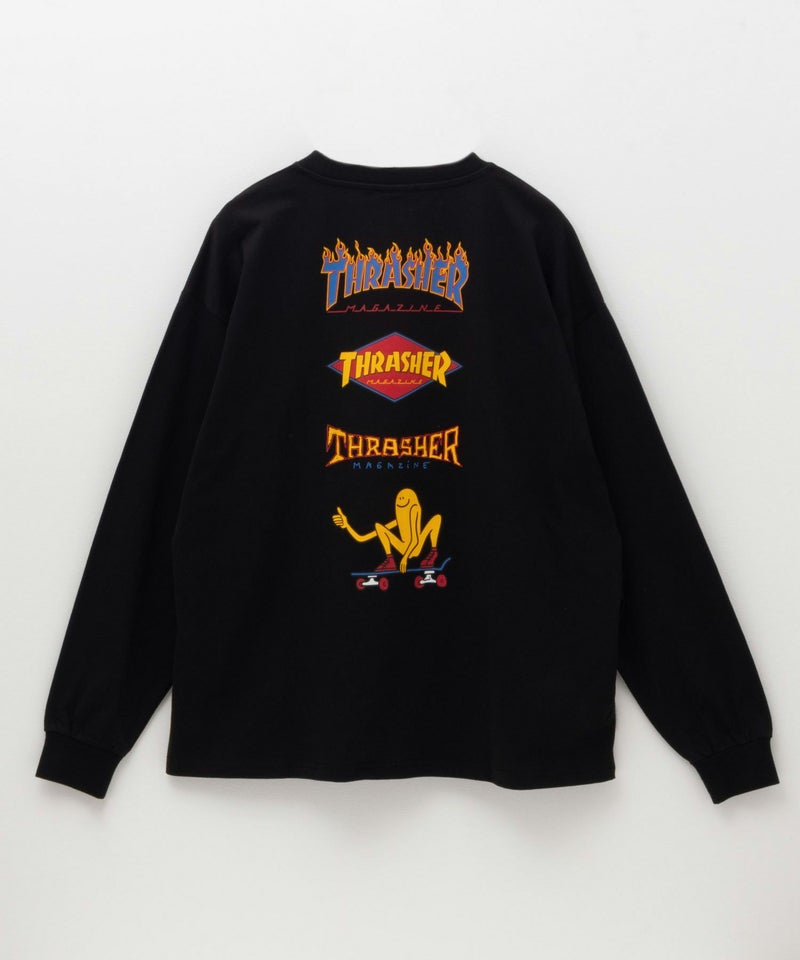 [期間限定価格]THRASHER  バックプリントロングスリーブTシャツ メンズ商品画像-6