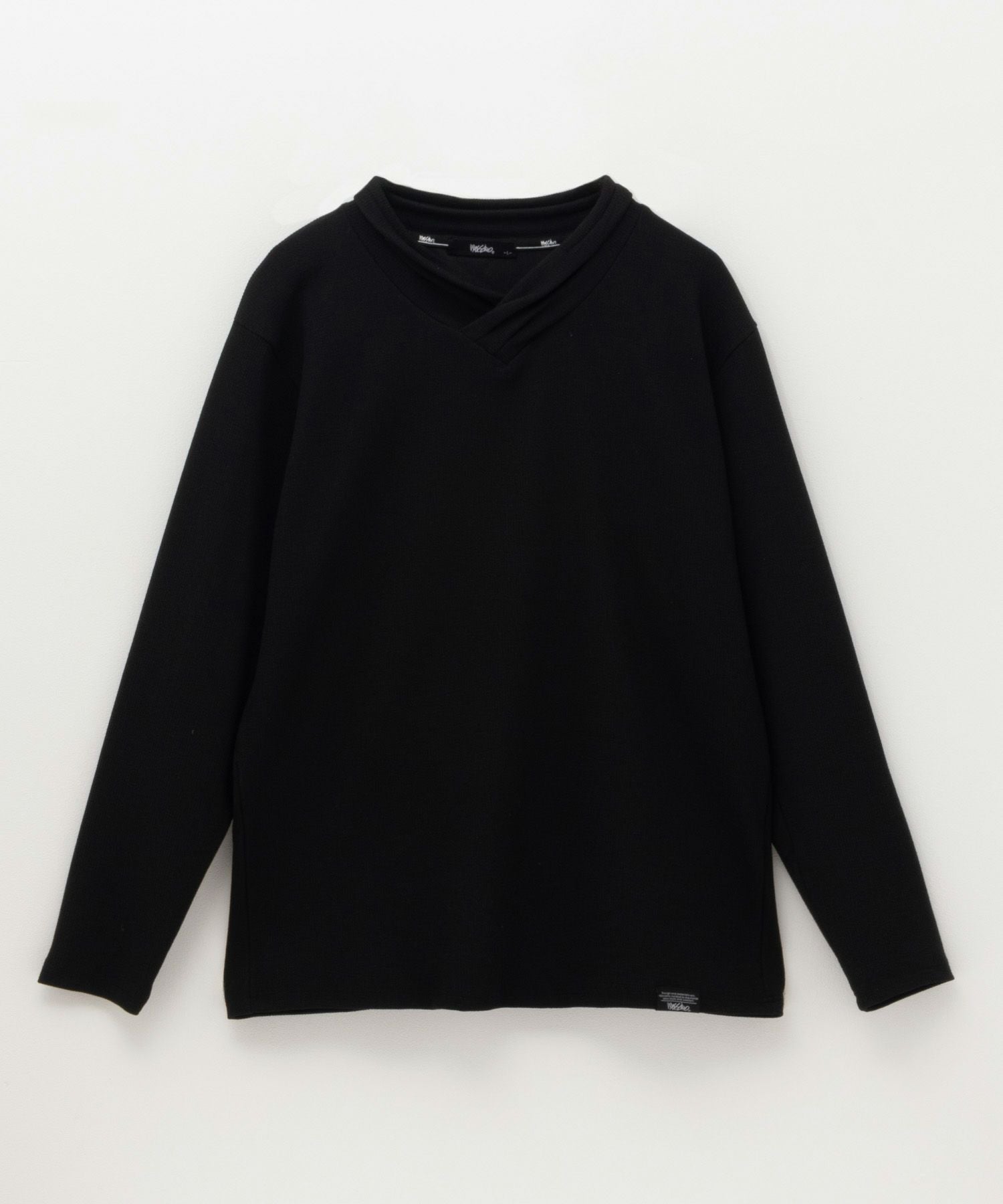 MOSSIMO ドレープネックロングTシャツ メンズ