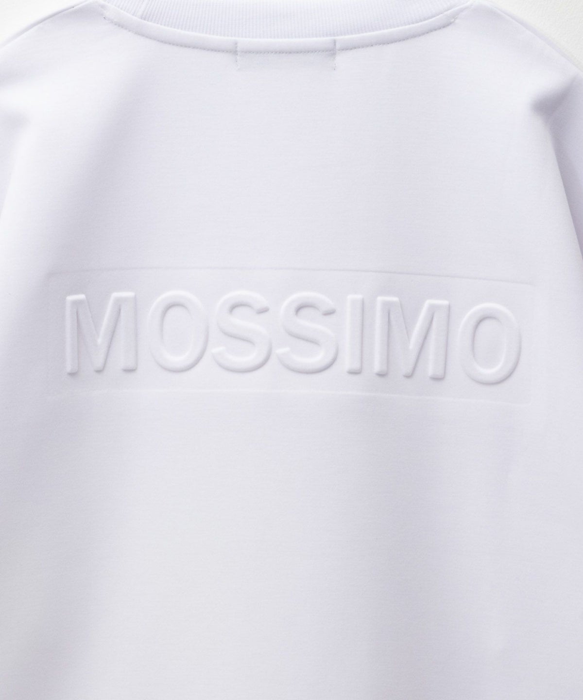 MOSSIMO ポンチ素材 エンボススウェット メンズ