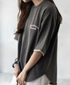UNDERWRAPS ロゴ5分袖Tシャツ レディース メール便 対応商品商品サムネイル-1