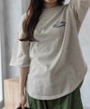 UNDERWRAPS ロゴ5分袖Tシャツ レディース メール便 対応商品商品サムネイル-5