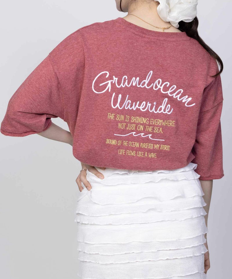 UNDERWRAPS ロゴ5分袖Tシャツ レディース メール便 対応商品商品画像-6