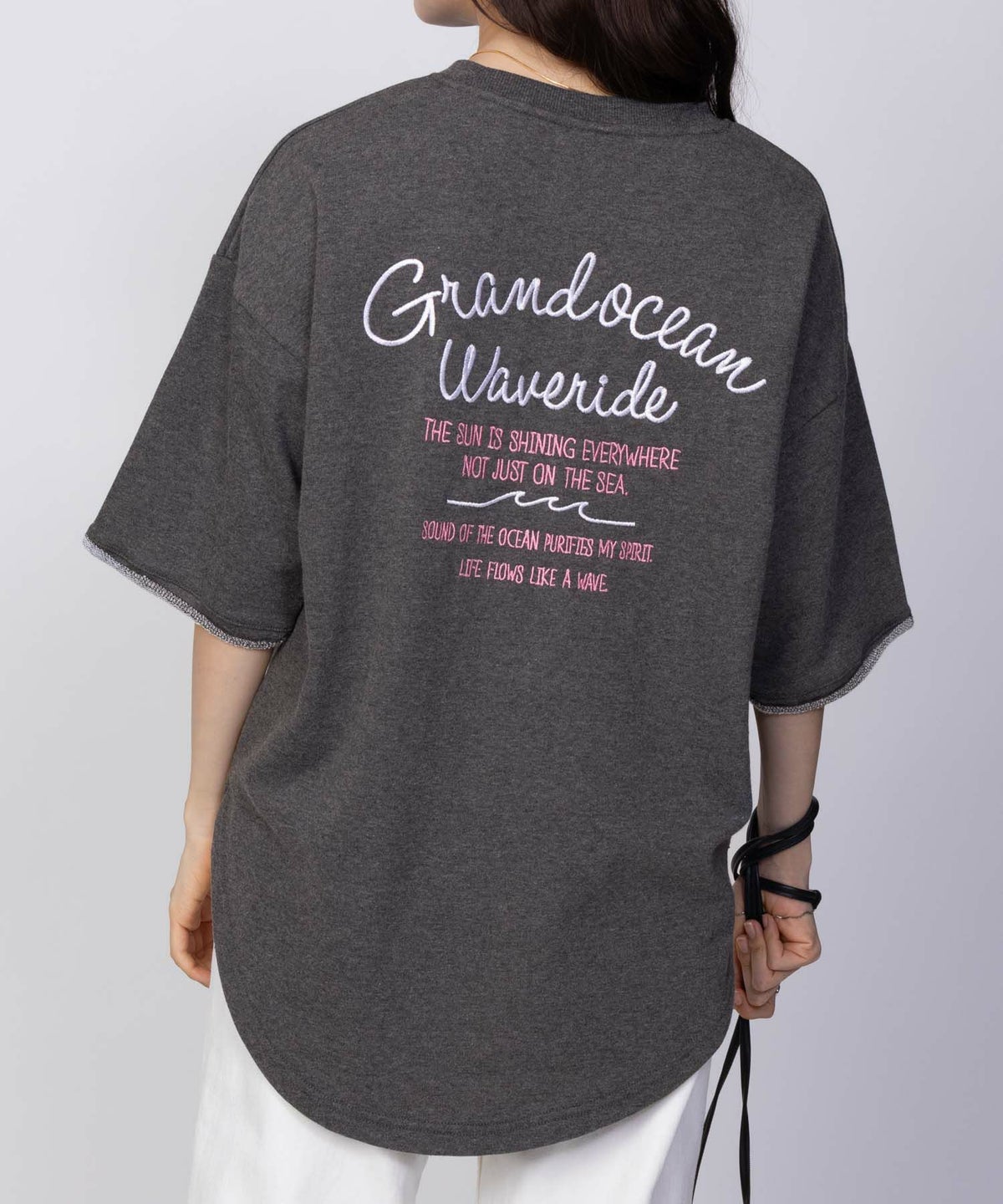 UNDERWRAPS ロゴ5分袖Tシャツ レディース ネコポス 対応商品