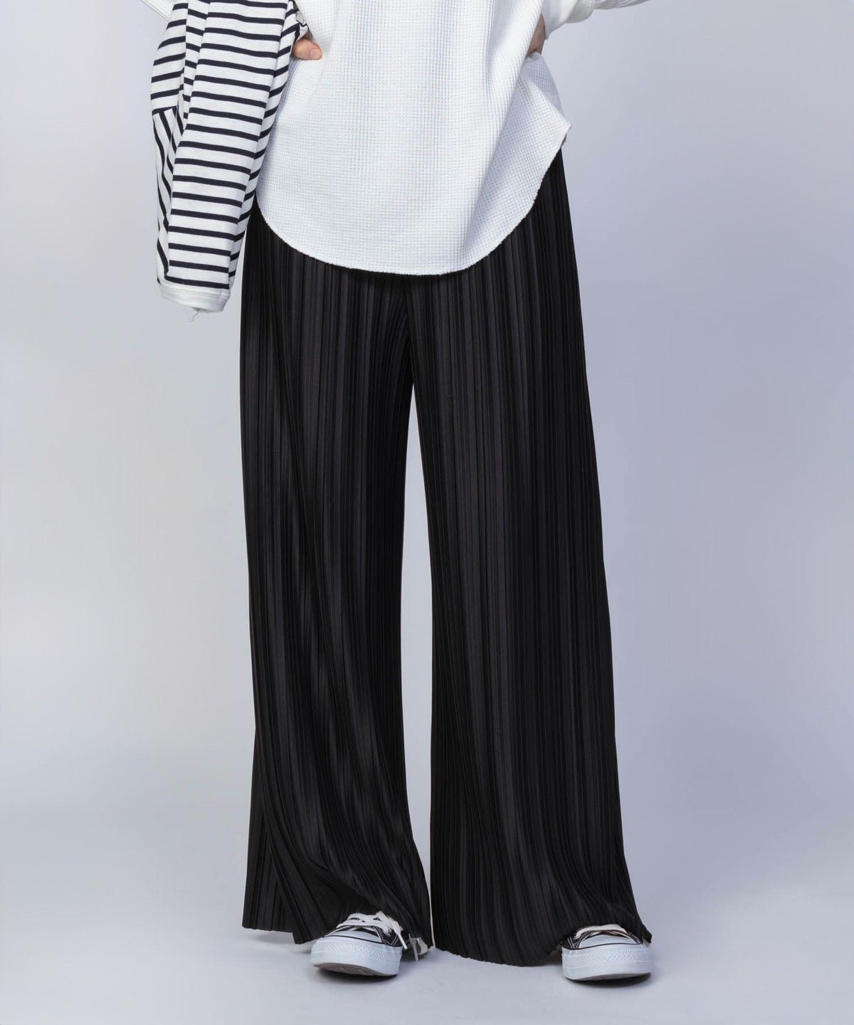 Howdy Marie プリーツパンツ レディース