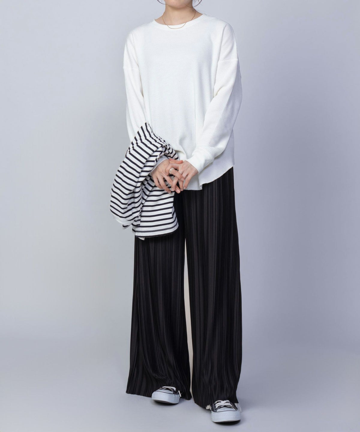 Howdy Marie プリーツパンツ レディース