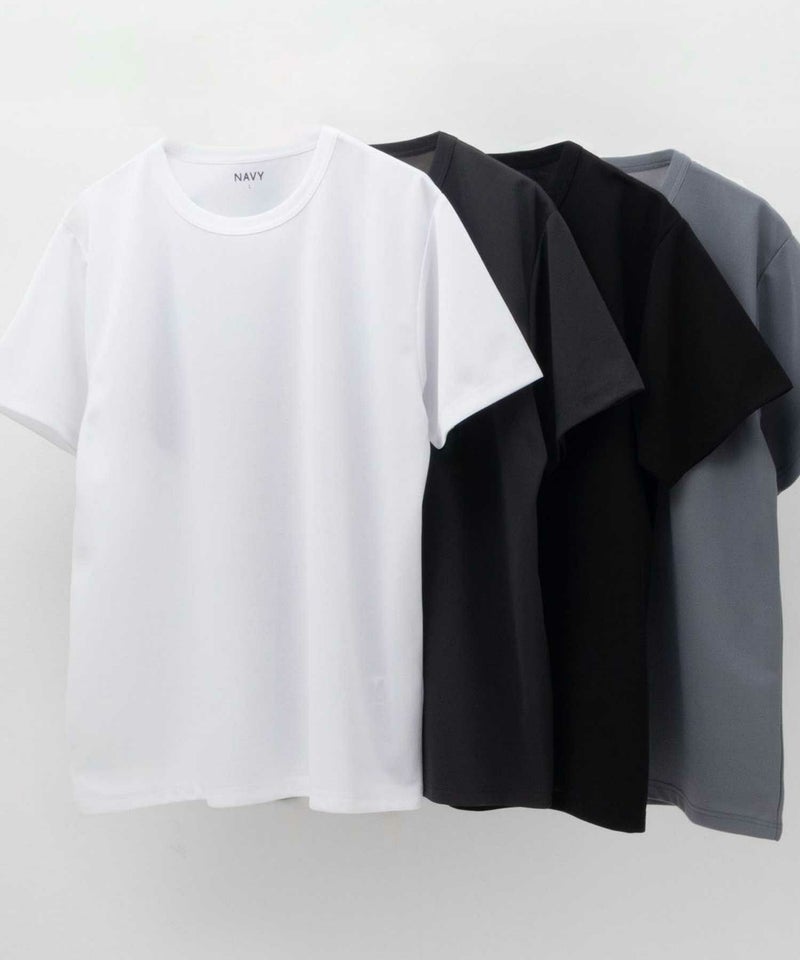 NAVY  倍速ドライ ジョーゼットTシャツ メンズ商品画像-1