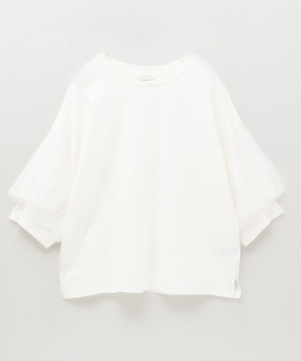 Howdy Marie 袖チュール5分袖Tシャツ レディース ネコポス 対応商品