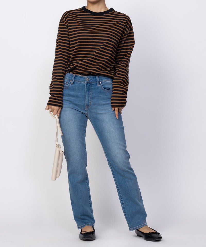 nAvy 毎日はきたくなるデニム「マイデニ」 スリムストレート レディース商品画像-22