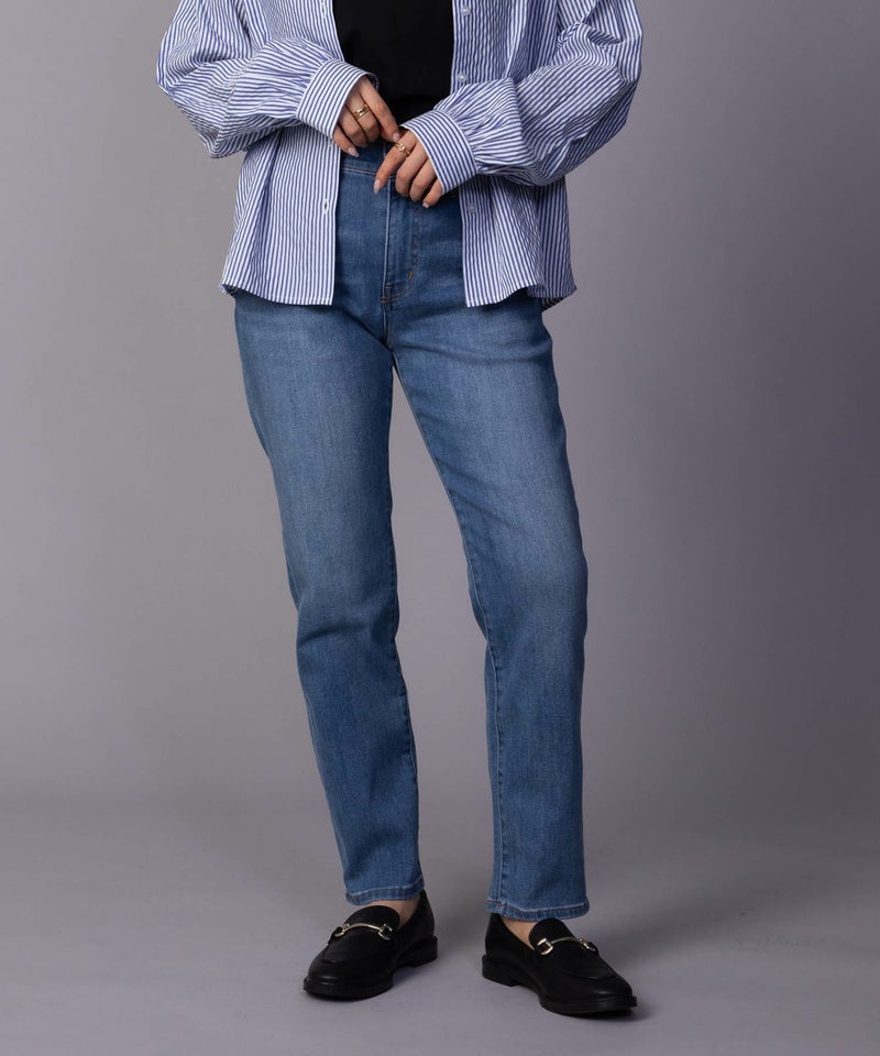nAvy 毎日はきたくなるデニム「マイデニ」 テーパード レディース商品画像-2