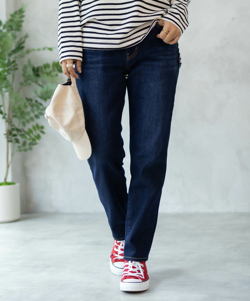 nAvy 毎日はきたくなるデニム「マイデニ」 テーパード レディース商品画像-13