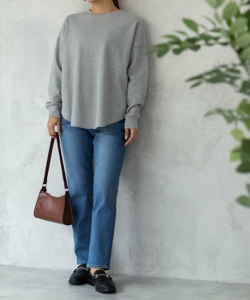 nAvy 毎日はきたくなるデニム「マイデニ」 テーパード レディース商品画像-24