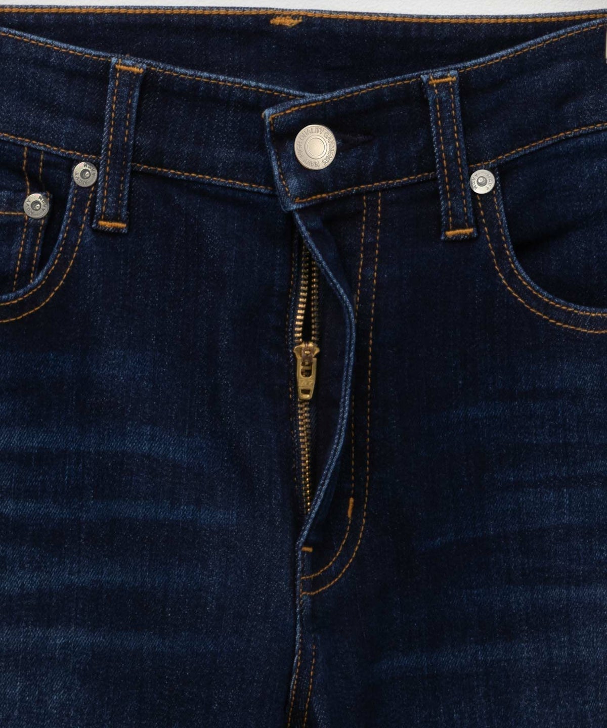 NAVY 毎日はきたくなるデニム「マイデニ」 テーパード レディース