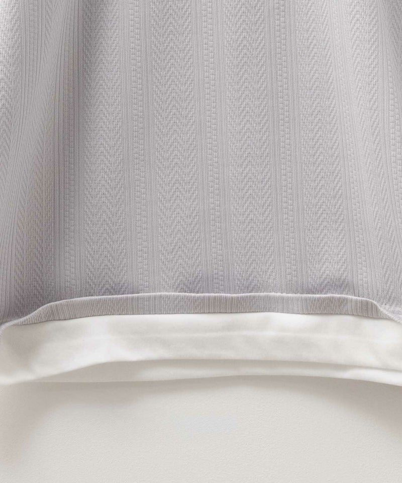 NAVY 時短コーデ ヘリンボーン長袖Tシャツ メンズ商品画像-13