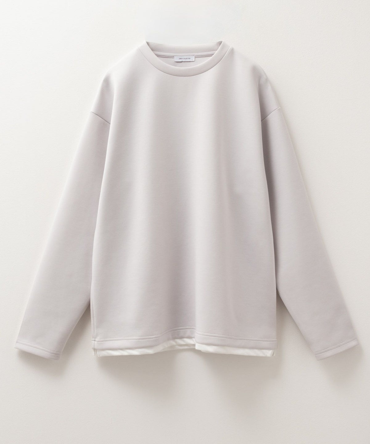 URBAN COLLECTION エアスムージー ポンチ素材 クルーネックTシャツ メンズ