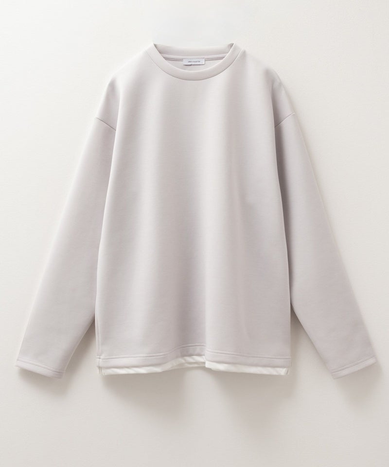 URBAN COLLECTION エアスムージー ポンチ素材 クルーネックTシャツ メンズ商品画像-3