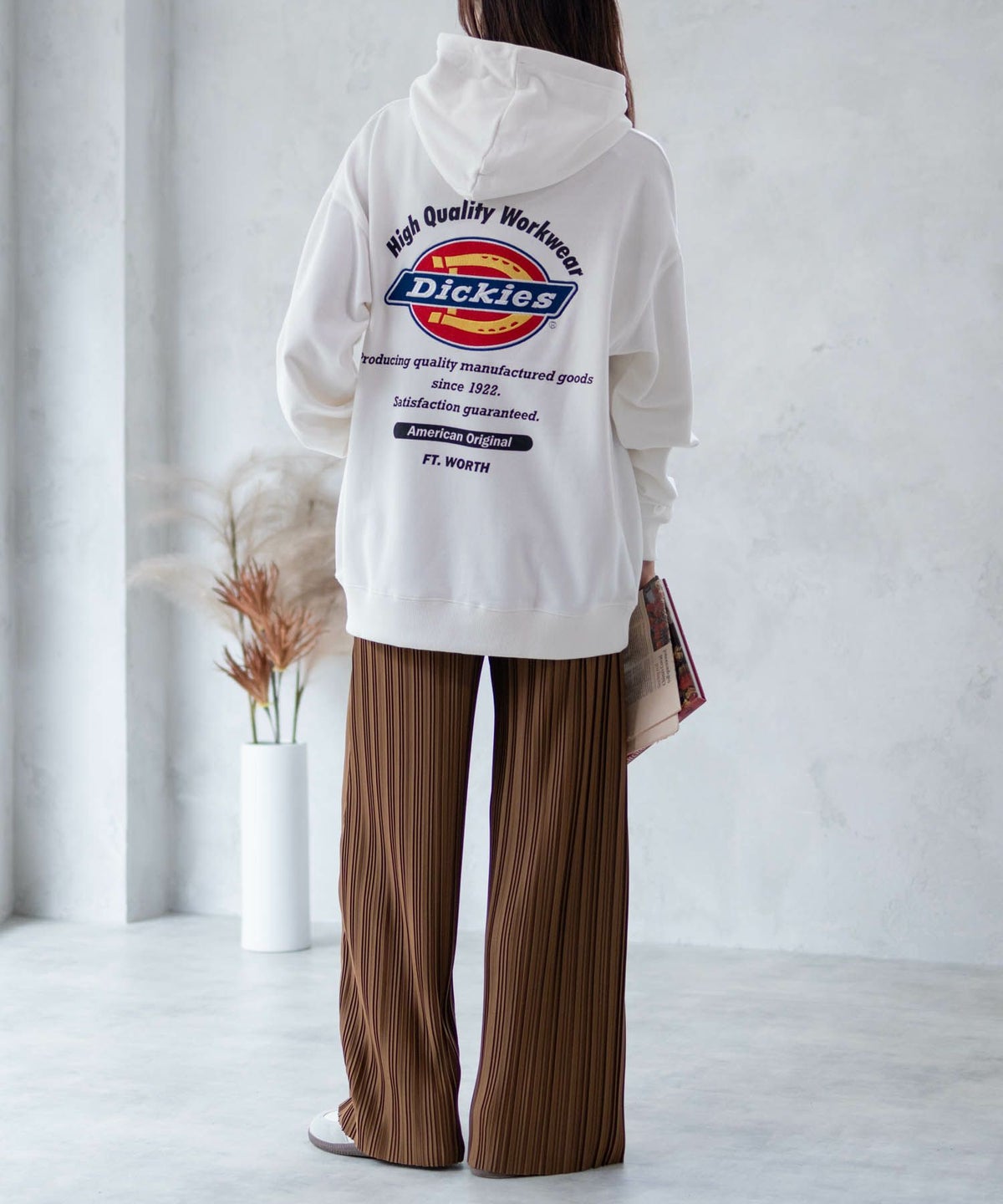 Dickies 裏毛スウェットパーカー メンズ