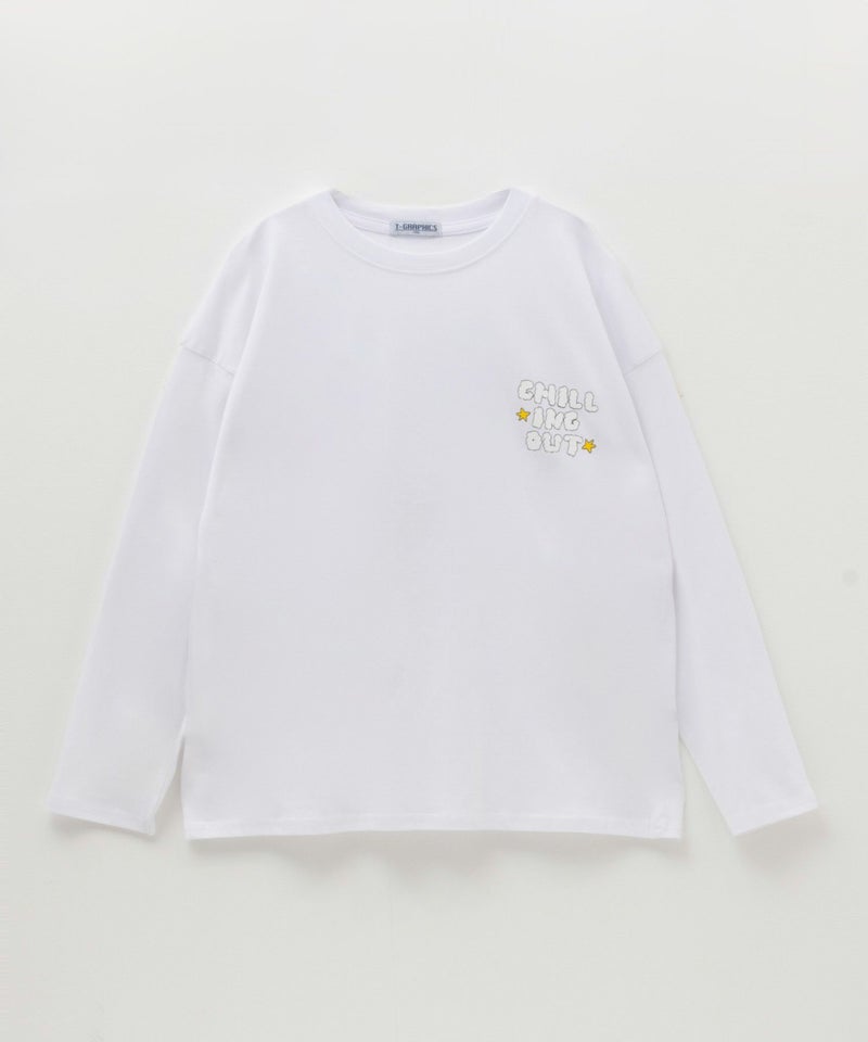 T-GRAPHICS デザイン長袖Tシャツ キッズ メール便 対応商品商品画像-2