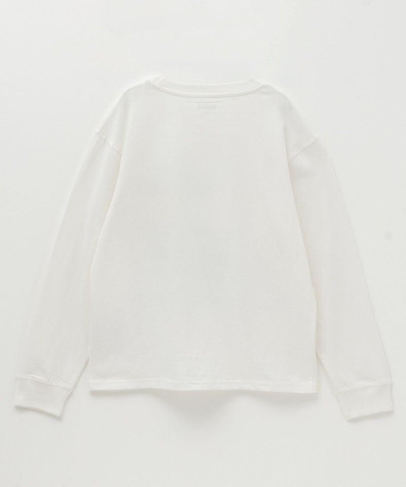 NAVY USコットン プリント長袖Tシャツ キッズ メール便 対応商品商品画像-2