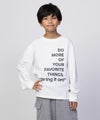 NAVY  USコットン プリント長袖Tシャツ キッズ メール便 対応商品商品サムネイル-15
