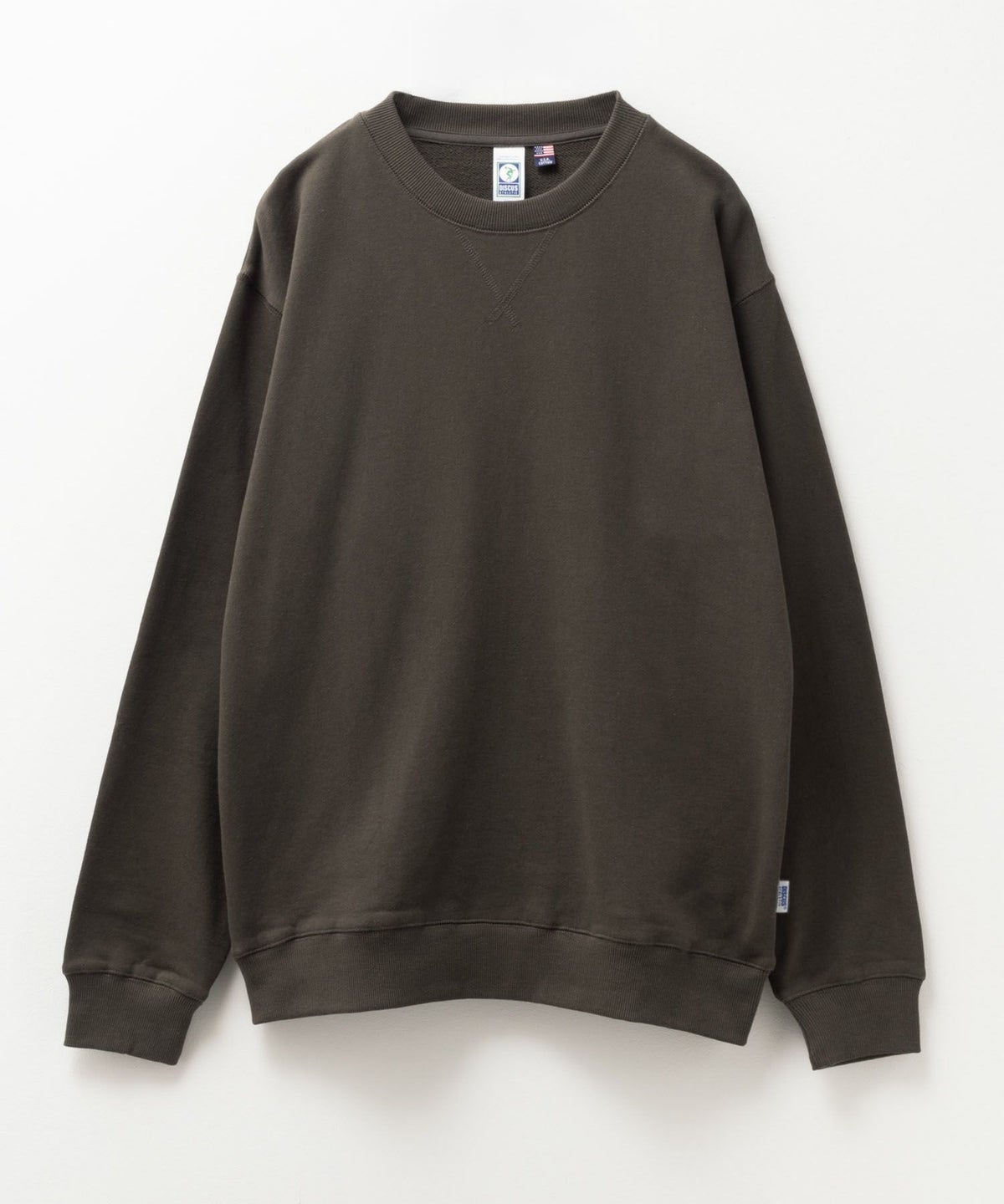 DISCUS 裏毛スウェットクルーネック メンズ