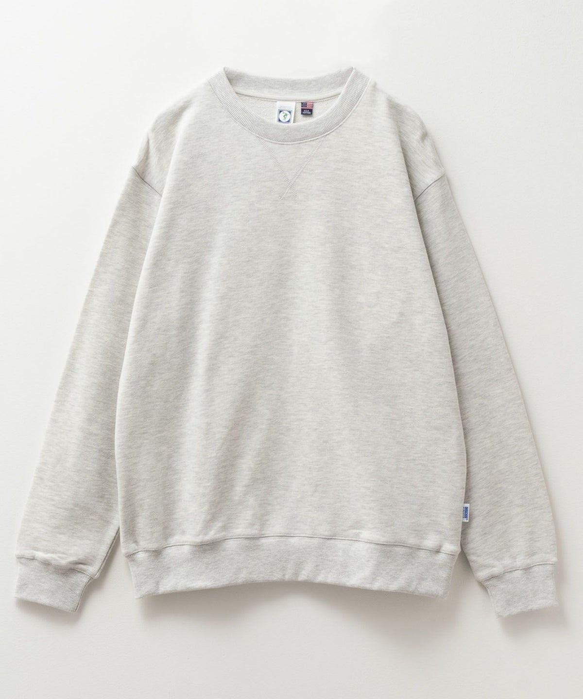 DISCUS 裏毛スウェットクルーネック メンズ