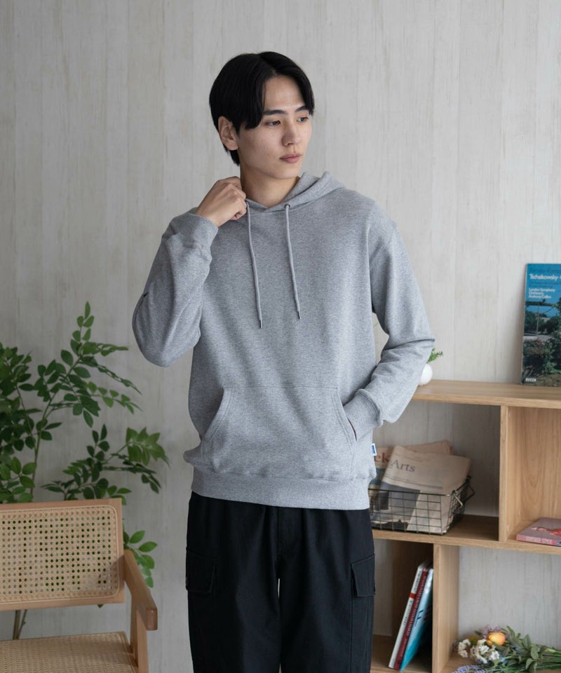 [期間限定価格]DISCUS  裏毛スウェットパーカー メンズ商品画像-1