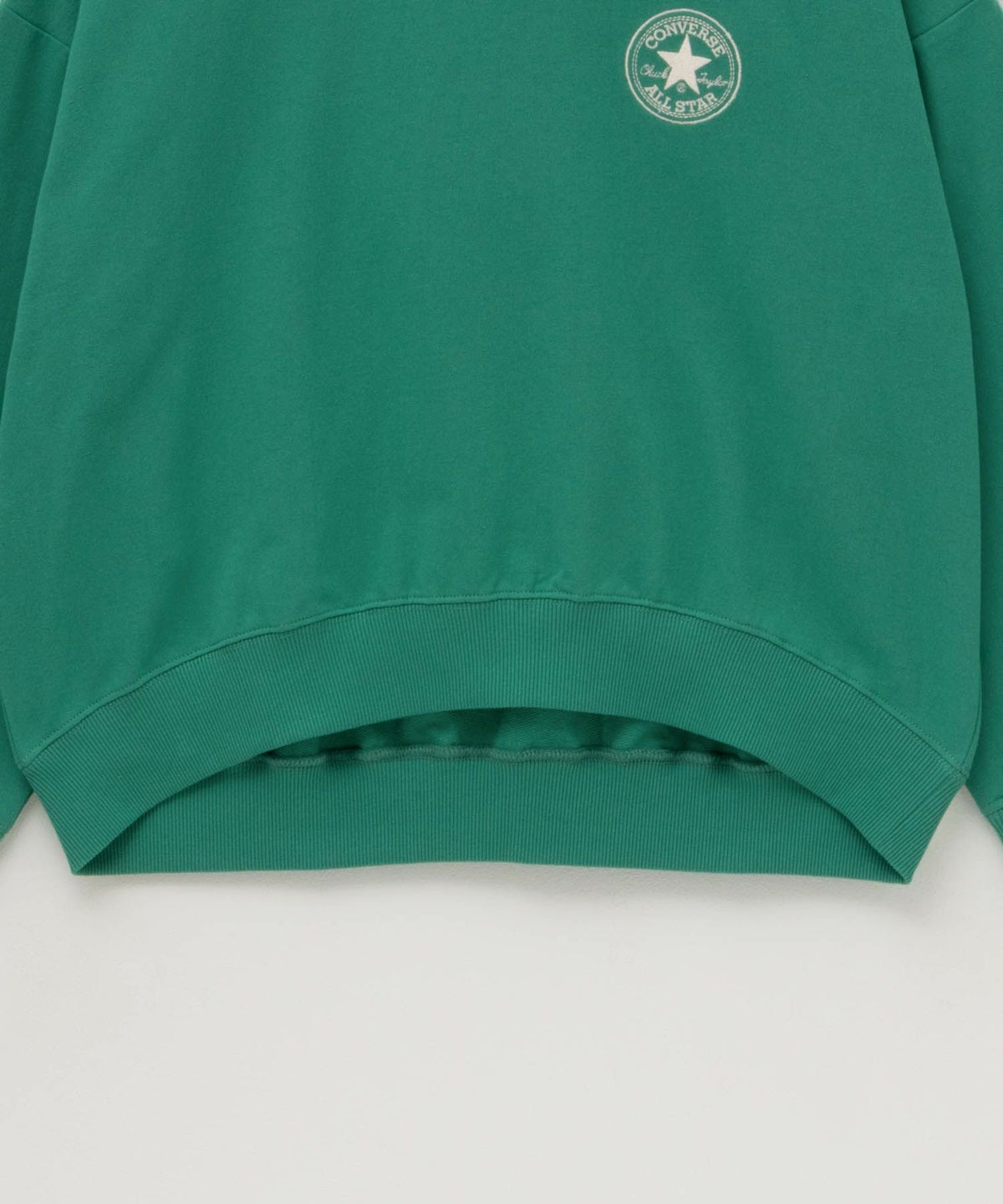 CONVERSE エンブレムミニ裏毛トレーナー レディース