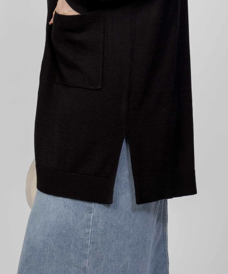 [期間限定knit]nAvy ロングトッパーアンサンブル レディース商品画像-18