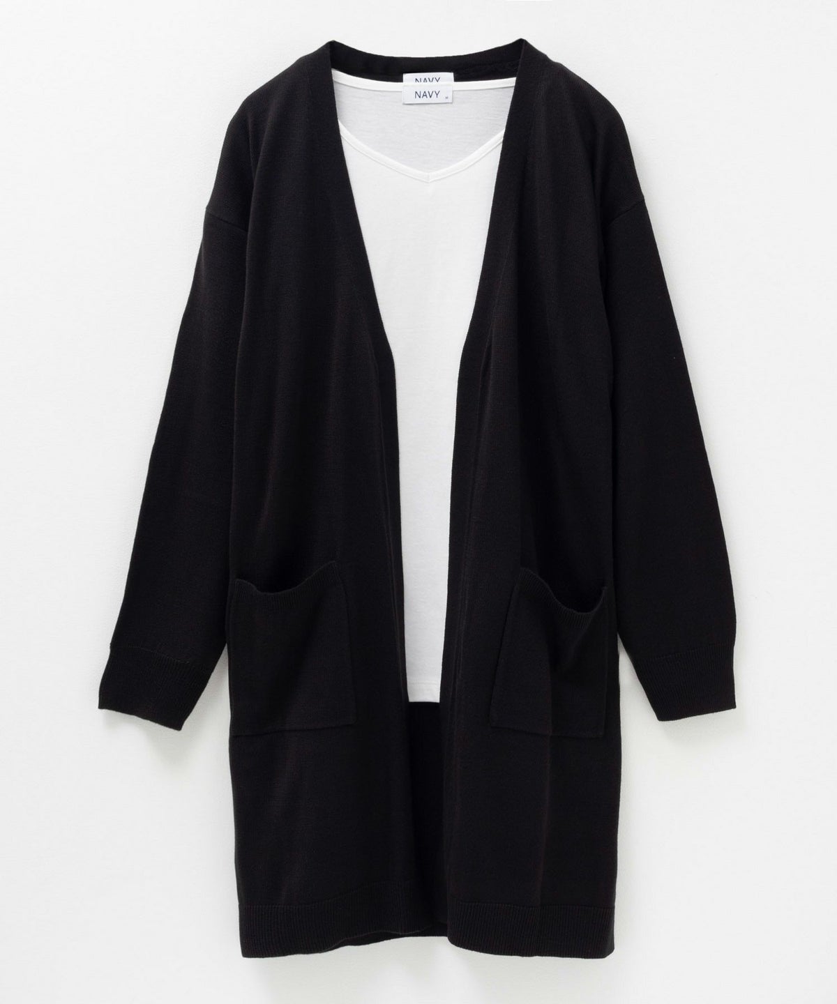 NAVY ロングトッパーアンサンブル レディース