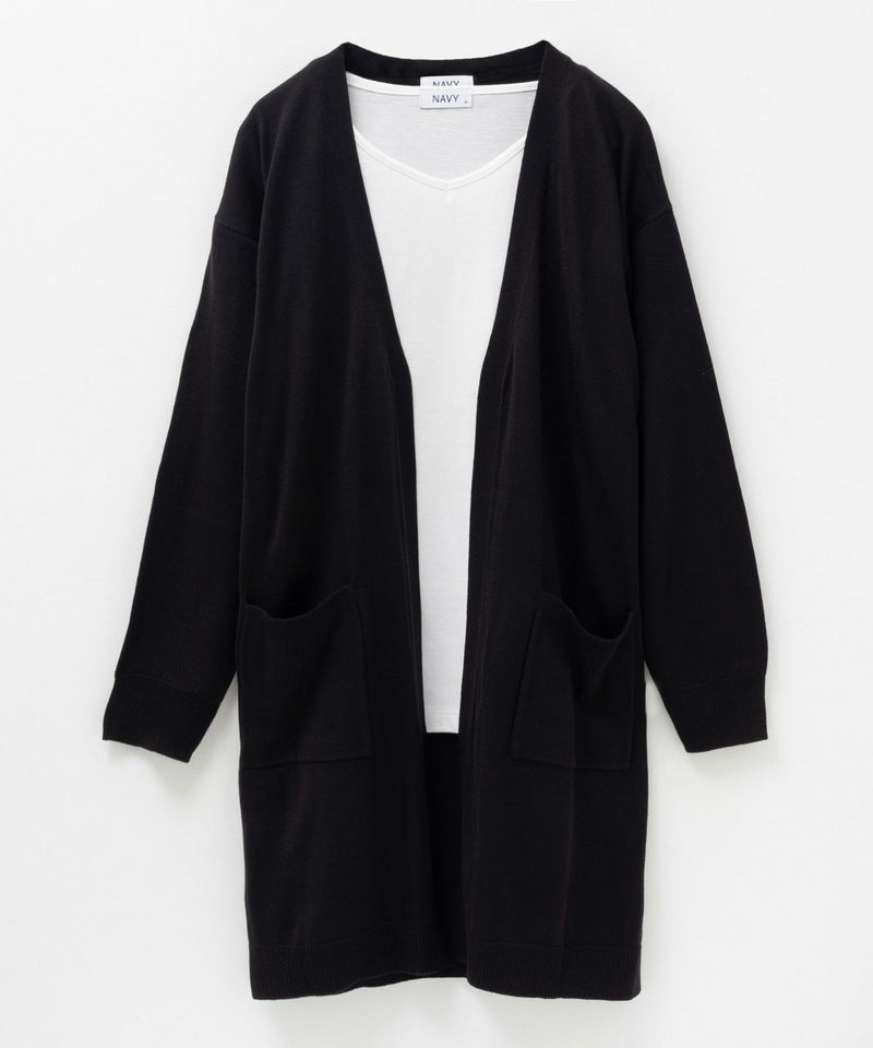 [期間限定knit]nAvy ロングトッパーアンサンブル レディース商品画像-19