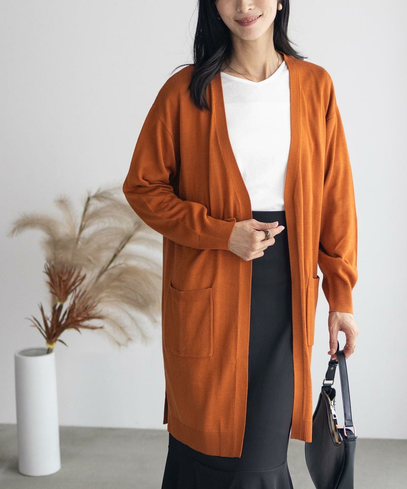 [期間限定knit]nAvy ロングトッパーアンサンブル レディース商品画像-32