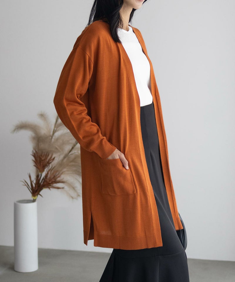 [期間限定knit]nAvy ロングトッパーアンサンブル レディース商品画像-36