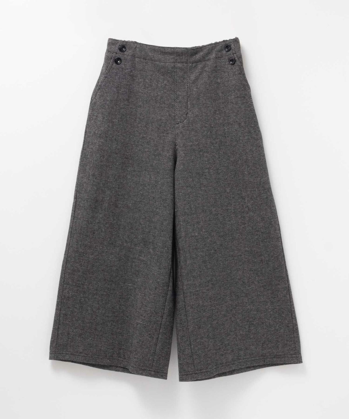 Howdy Marie ニットワイドクロップドパンツ レディース