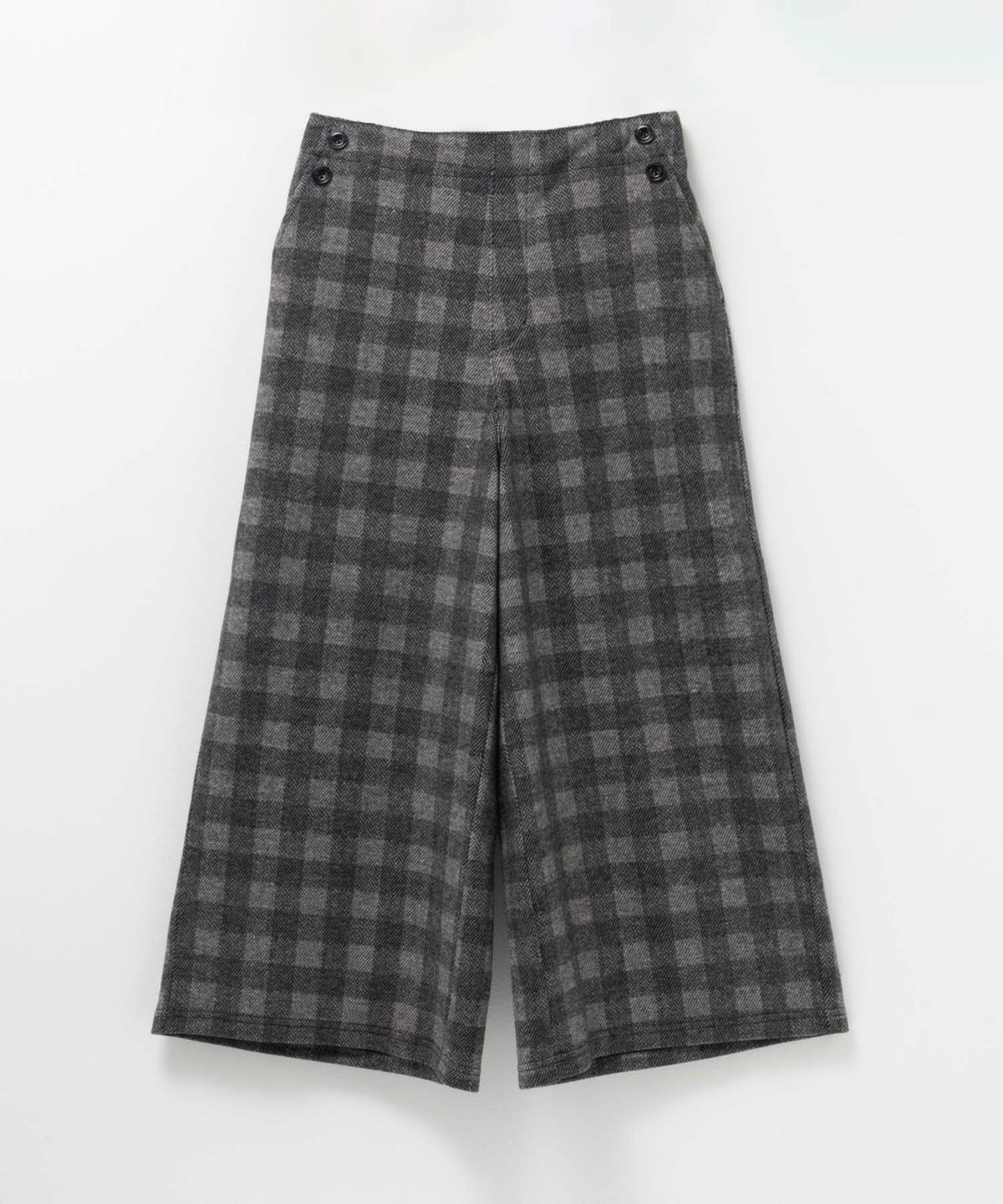 Howdy Marie ニットワイドクロップドパンツ レディース