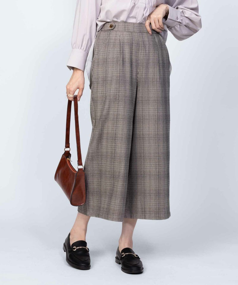 Howdy Marie TRワイドクロップドパンツ レディース商品画像-8