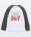 T-GRAPHICS  かすれラグラン長袖Tシャツ キッズ メール便 対応商品商品サムネイル-5